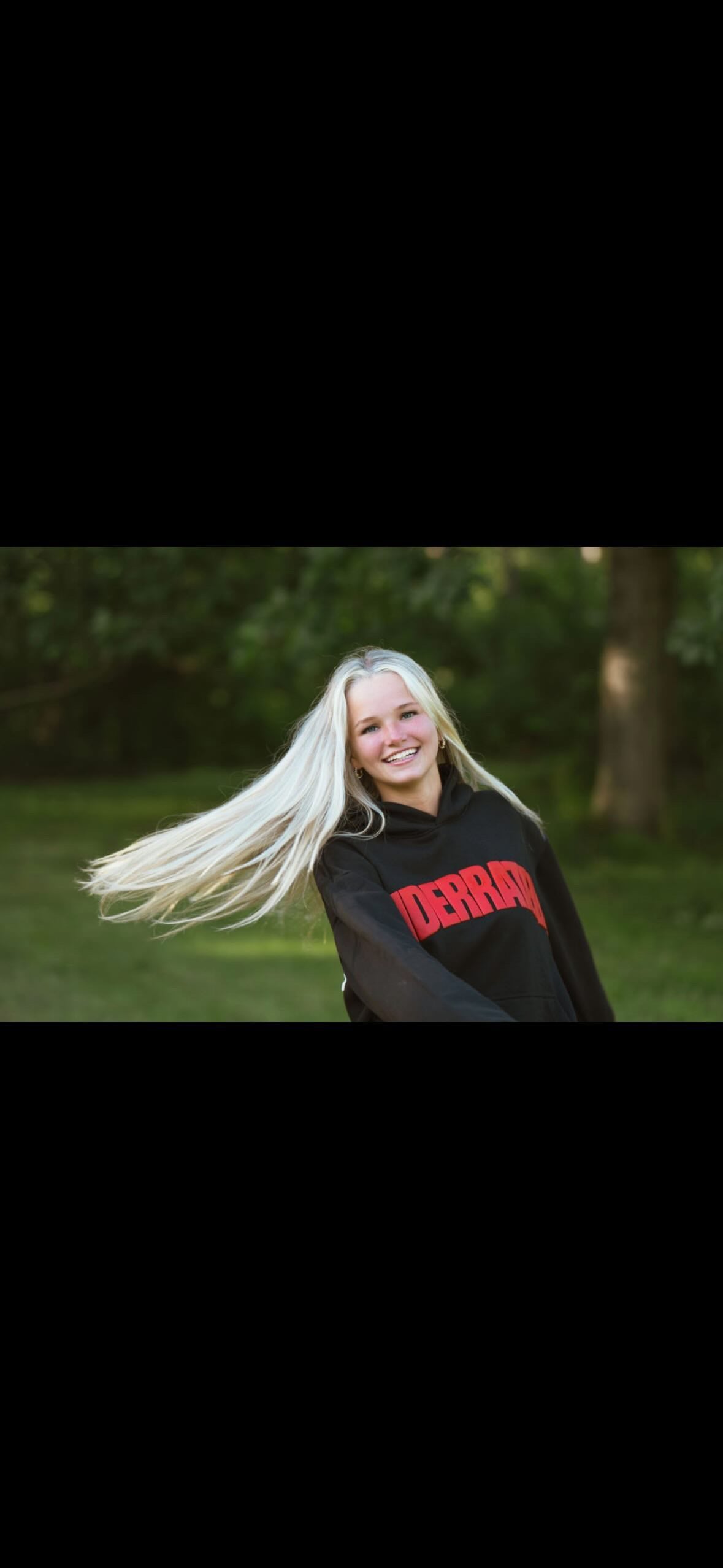 Black/Red Underrated/Run your Race Hoodie
